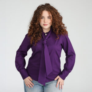 Camicia Eterea Classic Viola